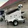 Solar powered security tower cctv